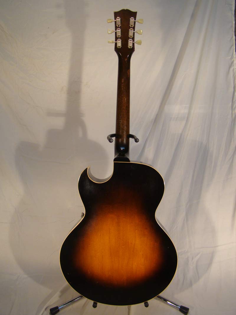 photo of our 1951 Gibson ES 175 guitar - back